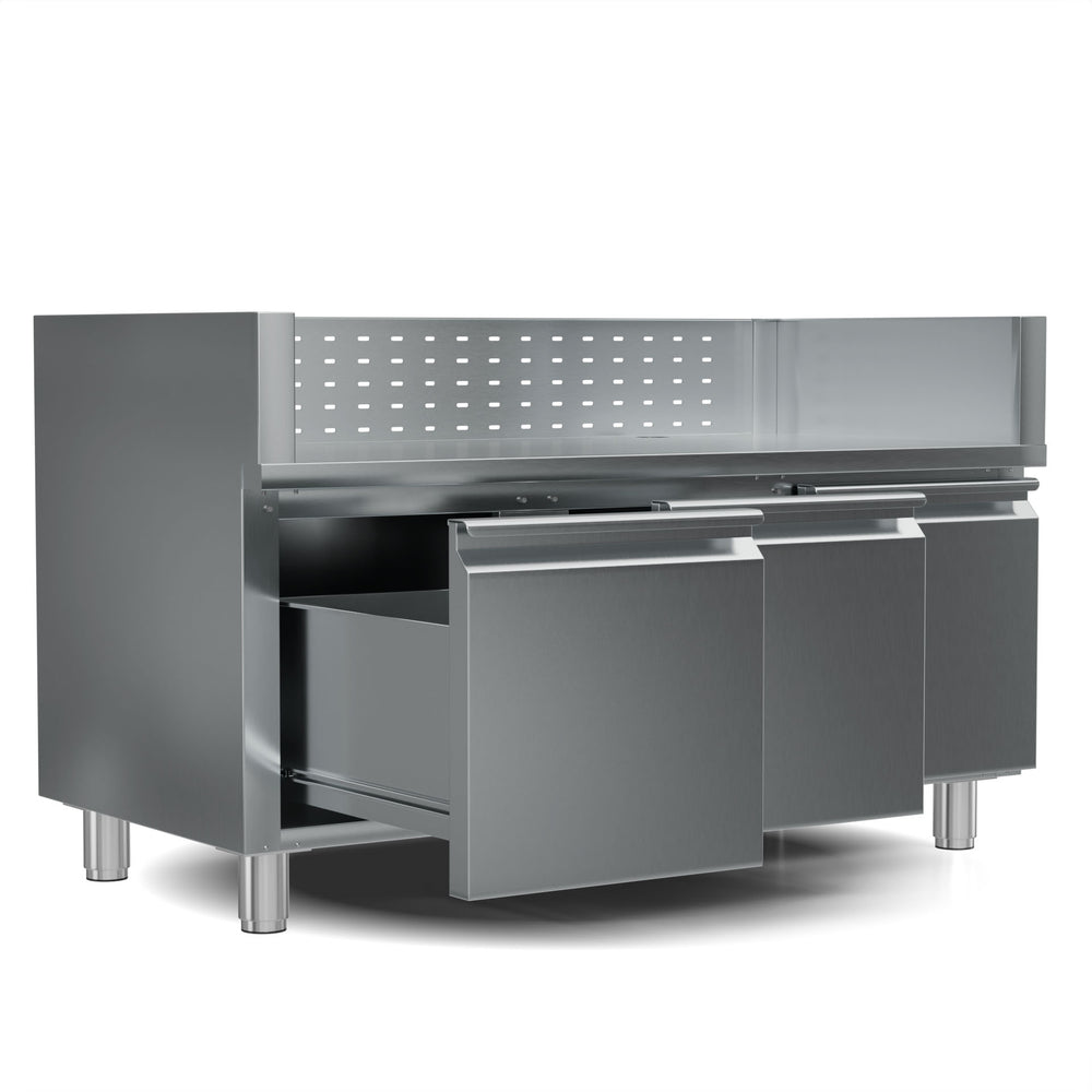 <h2>ΕΡΜΑΡΙΟ INOX BBQ TGH-B1-B8B-G ΜΕ ΣΥΡΤΑΡΙΑ</h2>
<img title="Μήκος" src="https://www.thermogatz.gr/sites/default/files/mikos-icon.png" alt="Μήκος" width="80" height="80" /><strong>134