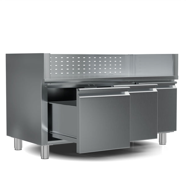 <h2>ΕΡΜΑΡΙΟ INOX BBQ TGH-B1-B8B-G ΜΕ ΣΥΡΤΑΡΙΑ</h2>
<img title="Μήκος" src="https://www.thermogatz.gr/sites/default/files/mikos-icon.png" alt="Μήκος" width="80" height="80" /><strong>134