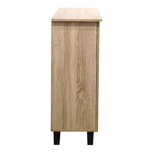 Παπουτσοθήκη-ντουλάπι Mantam pakoworld 12 ζεύγων sonoma 78x34x87εκ