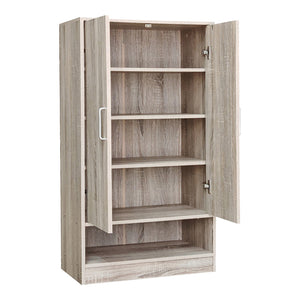Παπουτσοθήκη Ντουλάπι Lemba pakoworld sonoma 80x33x120εκ