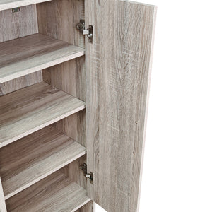 Παπουτσοθήκη Ντουλάπι Lemba pakoworld sonoma 80x33x120εκ