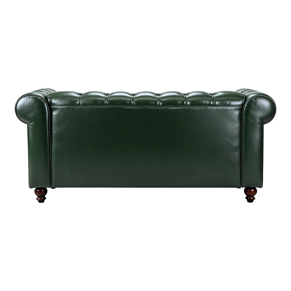 Kαναπές διθέσιος τ. Chesterfield pakoworld pu κυπαρισσί 160x84x67εκ
