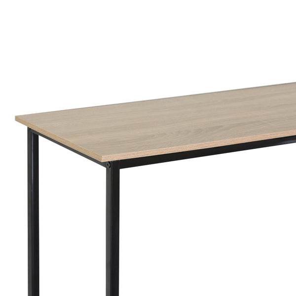 Κονσόλα Shima pakoworld 2τεμ. oak- μαύρο μέταλλο 106x35x81εκ
