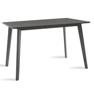 Τραπέζι Benson pakoworld MDF σε rustic grey απόχρωση 120x75x75εκ