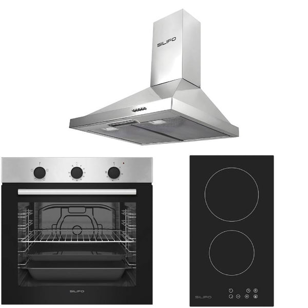 Σετ SILIFO SF6850BOI & SF6801HDV2 & SF6619 Φούρνος 83lt