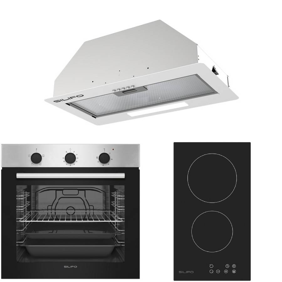 Σετ SILIFO SF6850BOI & SF6801HDV2 & SF6615 Φούρνος 83lt