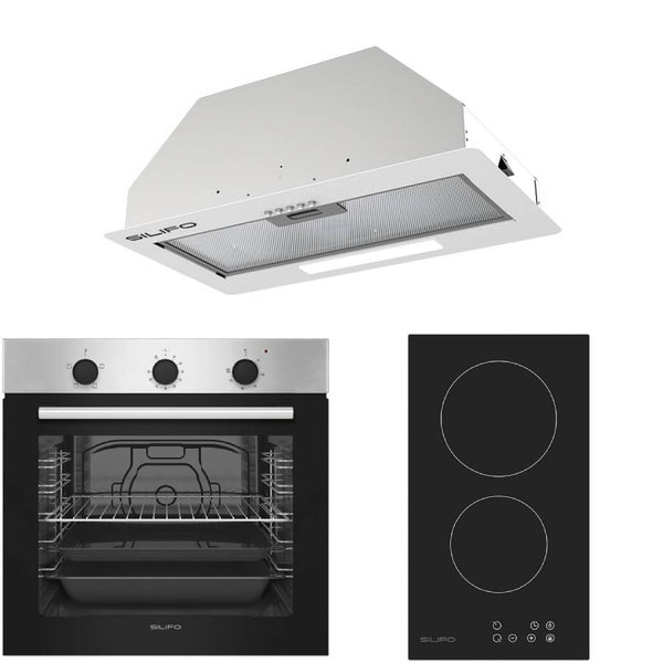 Σετ SILIFO SF6850BOI & SF6801HDV2 & SF6615 Φούρνος 83lt