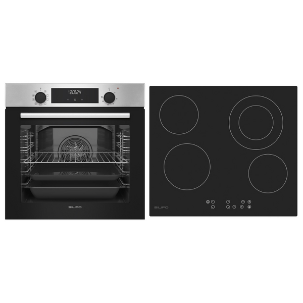 Σετ SILIFO SF6855BOI & SF6822HV5 Φούρνος 76lt & Κεραμική Εστία 90146