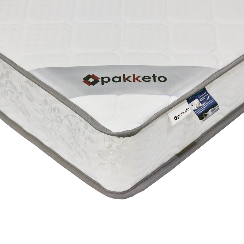 Στρώμα Frezio pakoworld pocket spring roll pack διπλής όψης 18-19cm 150x200εκ