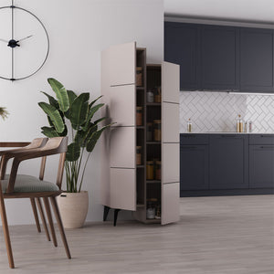 Στήλη Romane pakoworld μόκα 62.2x37.4x155.4εκ