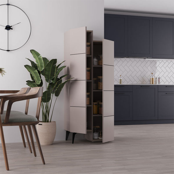 Στήλη Romane pakoworld μόκα 62.2x37.4x155.4εκ