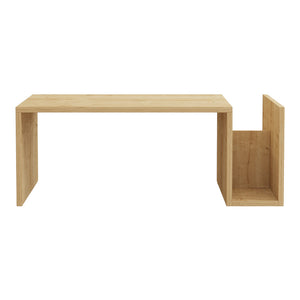 Τραπέζι σαλονιού Poko pakoworld σε oak απόχρωση 86.8x50x32
