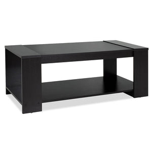 Τραπέζι σαλονιού OLYMPUS pakoworld χρώμα wenge 110x51x42