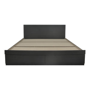 Κρεβάτι Olympus pakoworld με συρτάρι σε wenge απόχρωση 100x200εκ