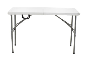 Τραπέζι catering Rodeo pakoworld πτυσσόμενο-βαλίτσα λευκό 122x60x74εκ