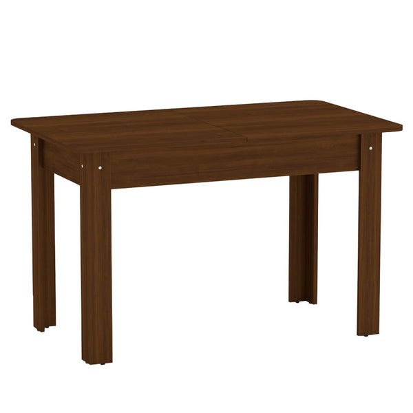 Τραπέζι Quiin pakoworld επεκτεινόμενο καρυδί 120-164x70x73.5εκ