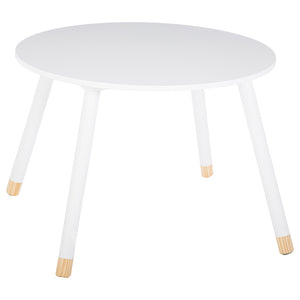 Παιδικό τραπεζάκι Playful pakoworld λευκό-φυσικό Φ60x43