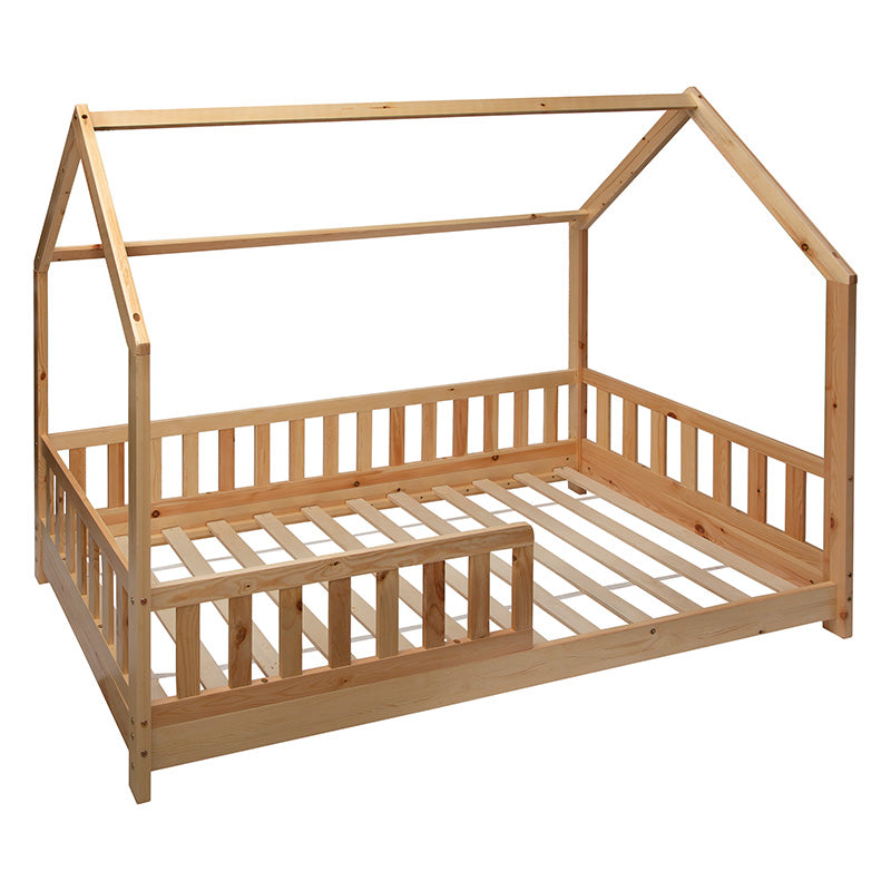 Παιδικό κρεβάτι Sleeper pakoworld τ. Montessori φυσικό 90x190εκ