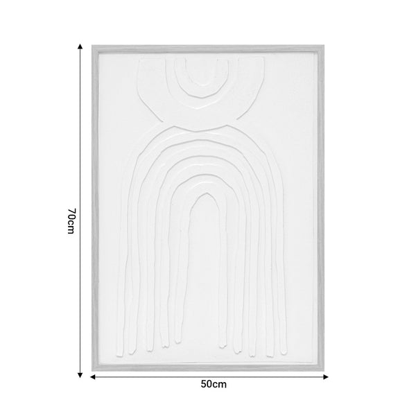 Πίνακας σε καμβά Bobby pakoworld mdf 50x2.6x70εκ