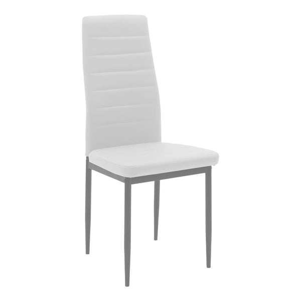 Τραπεζαρία Cuba-Parker pakoworld σετ 5τεμ sonoma-λευκό 120x80x75εκ