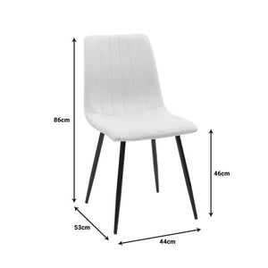 Τραπεζαρία Balou-Noor pakoworld σετ 5τεμ MDF μαύρο-γκρι Φ120x73εκ