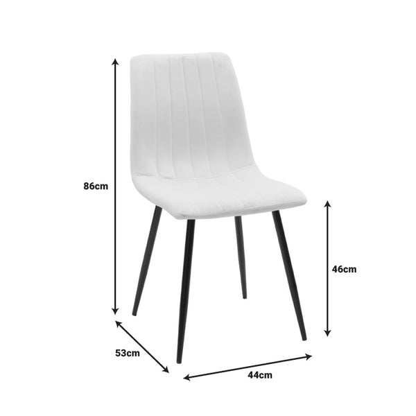 Τραπεζαρία Balou-Noor pakoworld σετ 5τεμ MDF μαύρο-κίτρινο Φ120x73εκ