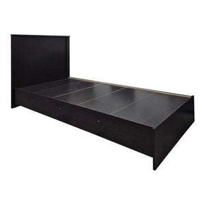 Κρεβάτι με στρώμα Athos-Perfecto pakoworld wenge 90x190εκ