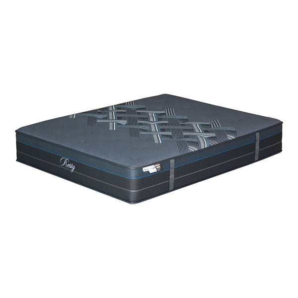 Κρεβάτι με στρώμα Athos-Resty pakoworld sonoma-ανθρακί 160x200εκ