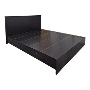 Κρεβάτι με στρώμα Athos-Resty pakoworld wenge 160x200εκ