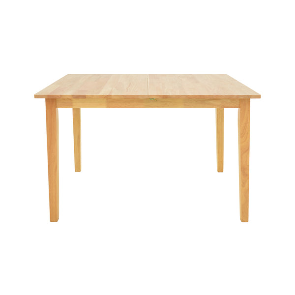 Τραπεζαρία Dallan Country pakoworld 5τεμ σε φυσική απόχρωση rubberwood 120-150x80x74εκ