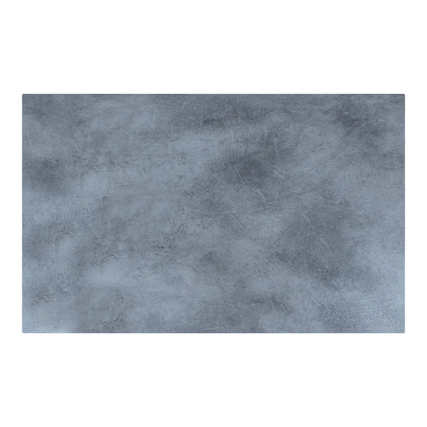 Επιφάνεια τραπεζιού Inspire pakoworld Werzalit γκρι cement 120x80εκ πάχους 35mm