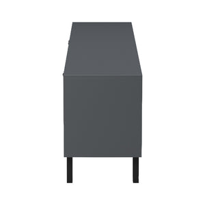 Έπιπλο τηλεόρασης Tuscany pakoworld sonoma-ανθρακί 180x41x51εκ