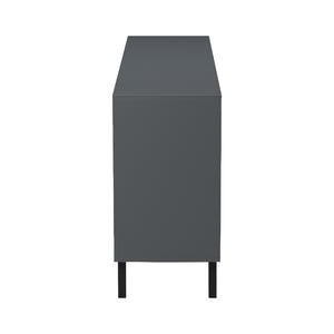 Μπουφές Tuscany pakoworld sonoma-ανθρακί 180x40x78.6εκ