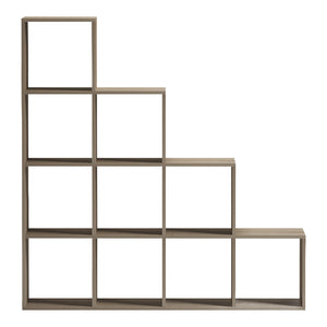 Βιβλιοθήκη Scala pakoworld sonoma 129.5x29x129.5εκ