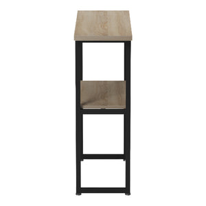 Κονσόλα Solain pakoworld sonoma-μαύρο μέταλλο 79x29x85εκ