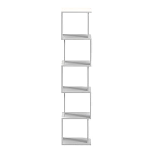 Βιβλιοθήκη Cubik pakoworld λευκό 35x30x161εκ