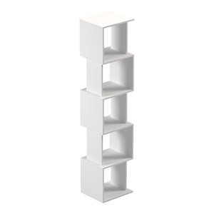 Βιβλιοθήκη Cubik pakoworld λευκό 35x30x161εκ