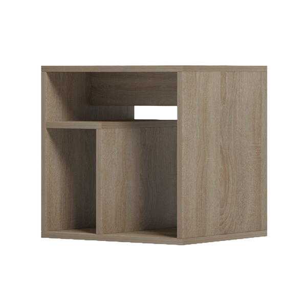 Βοηθητικό τραπέζι Doublo pakoworld sonoma 40x35x40εκ