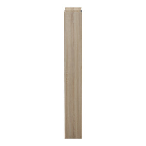 Βιβλιοθήκη Corpus pakoworld sonoma - ανθρακί 61x22x162εκ