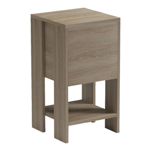 Κομοδίνο Reppo pakoworld sonoma 30x30x55εκ
