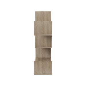 Ραφιέρα τοίχου Tiber pakoworld sonoma 120x22x67εκ