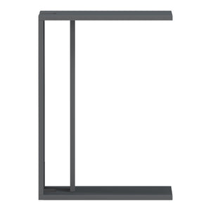 Βοηθητικό τραπέζι Muju pakoworld ανθρακί  30x40x55εκ
