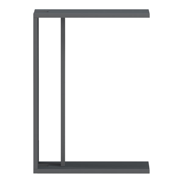 Βοηθητικό τραπέζι Muju pakoworld ανθρακί  30x40x55εκ