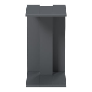 Βοηθητικό τραπέζι Muju pakoworld ανθρακί  30x40x55εκ