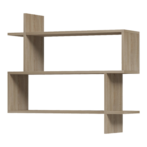 Ραφιέρα τοίχου Paralel pakoworld sonoma 70x22x65