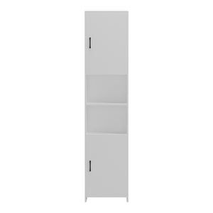 Ντουλάπι-στήλη Perlina pakoworld λευκό 40x32x175εκ