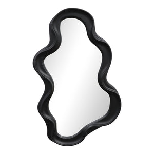 Καθρέπτης Liquid pakoworld pp σε μαύρη απόχρωση 26x2.7x39εκ
