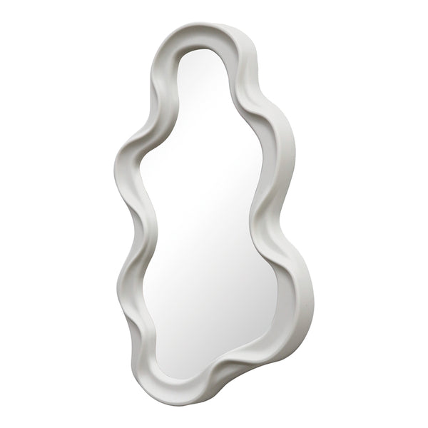 Καθρέπτης Liquid pakoworld pp σε λευκή απόχρωση 26x2.7x39εκ