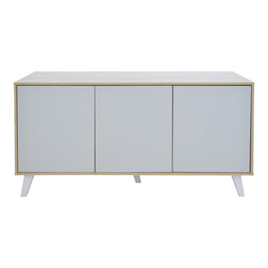 Μπουφές Billie pakoworld sonoma-γκρι 149x40x77εκ