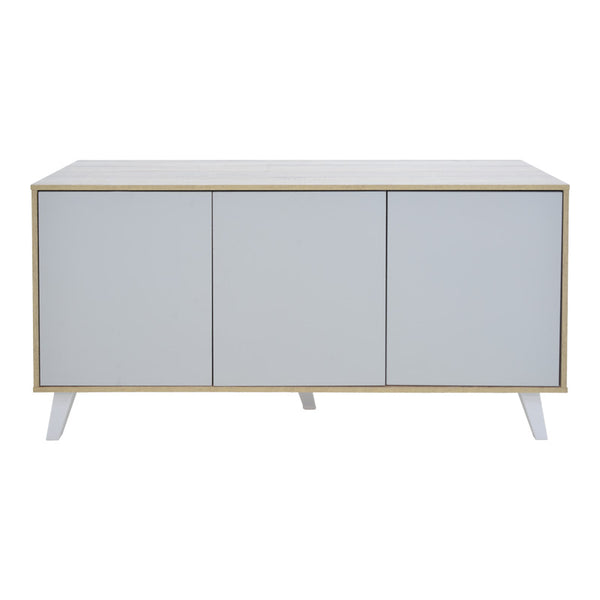 Μπουφές Billie pakoworld sonoma-γκρι 149x40x77εκ